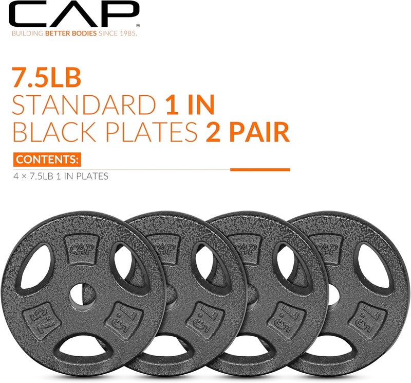 CAP Barbell Standard 1-Inch Grip Weight Plates - Image 3